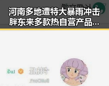 河南多地遭特大暴雨冲击胖东来多款热自营产品价格大幅下调引发关注